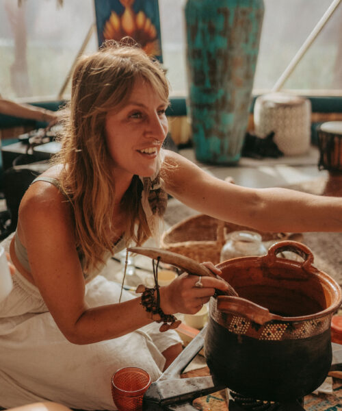 Karina Perla | Cacao Ceremony Masters of Calm festivalio laisvalaikis